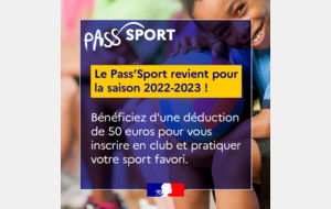 Dispositif Pass'Sport